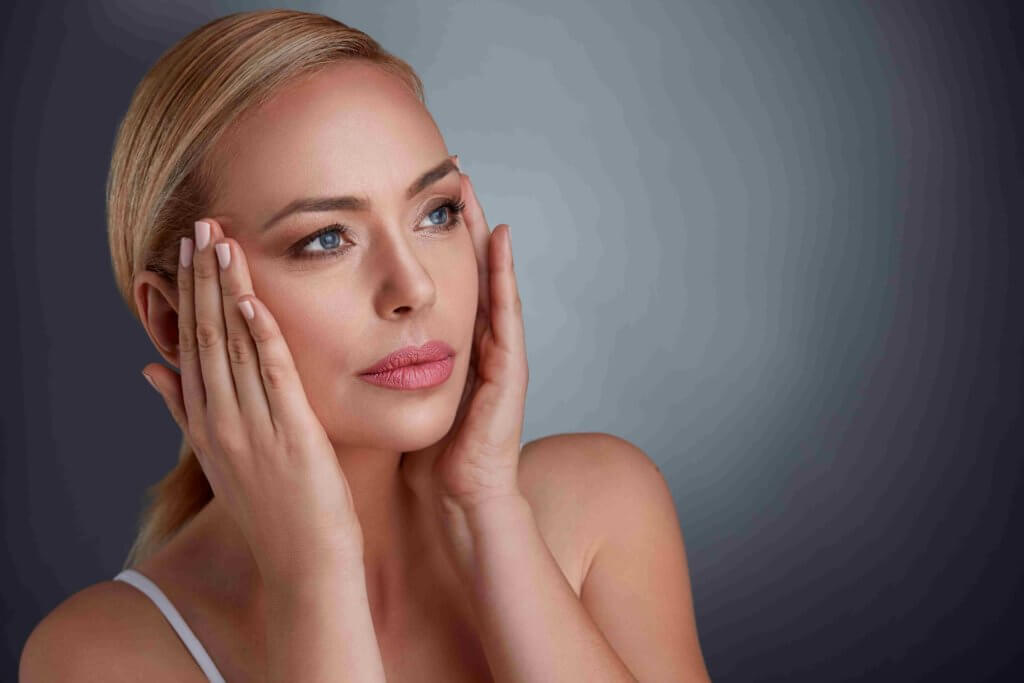 Blonde hair woman. wrinkle-relaxers for skin tightening with RF Microneedling | Gig Harbor Aesthetics in Gig Harbor, WA