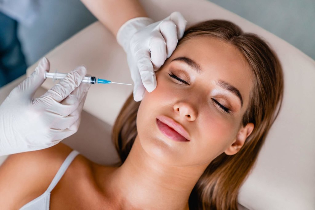 Young Female Getting Sculptra Treatment | Gig Harbor Aesthetics in Gig Harbor, WA